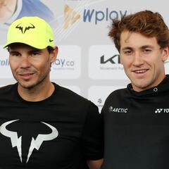 Nadal destaca el nivel de Galán: “Está en un proceso de aprendizaje”