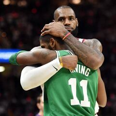 Kyrie Irving alimenta rumores de firma con Lakers luego de que entrenador lo recogiera en el aeropuerto