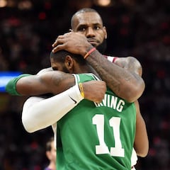 Kyrie Irving rompió el silencio y habló sobre el rumor que lo coloca en Lakers con su amigo LeBron