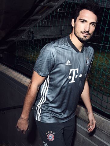 Bayern Munich launch new season 'steel grey' third kit