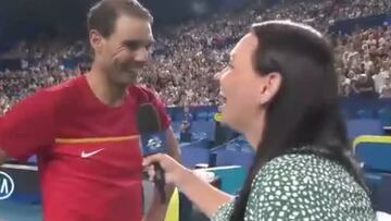 Nadal es gigante hasta para la broma: todo el mundo tronch¨¢ndose por estas palabras
