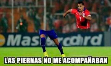Los memes de la dura derrota de Chile