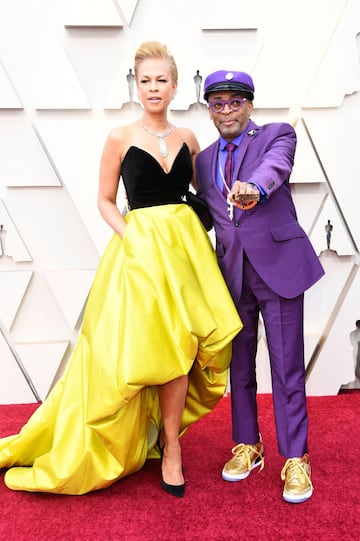 Tonya Lewis Lee y Spike Lee.