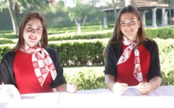 Las bellezas que acudieron a la presentación de As México