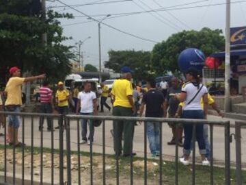 La última vez que Colombia y Argentina se enfrentaron en Barranquilla, fue el 15 de noviembre de 2011.