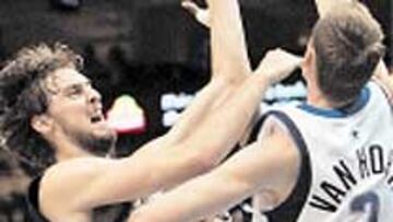 Gasol supera a Van Horn.