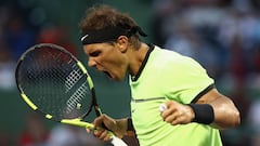 Nadal barre a Sock y se medirá a Fognini por un puesto en la final