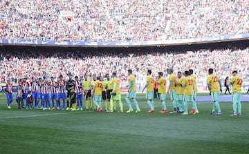 Las mejores imágenes del Atlético de Madrid-Barcelona