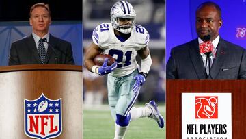 El sindicato de jugadores demandará a la NFL por castigar a Zeke Elliott