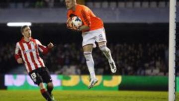 Yoel Rodríguez, portero del Celta