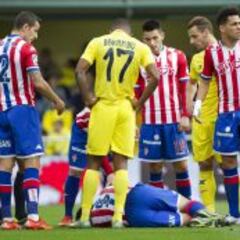 Espinosa: rotura de ligamentos y siete meses de recuperación