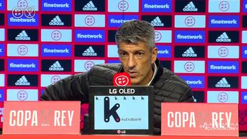 Con el enfado que llevaba esto de Imanol cuando le preguntan por el aritraje le honra