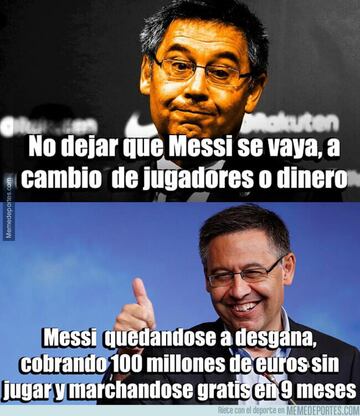 Los mejores memes de la decisión de Messi
