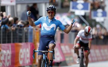 Carapaz vencedor de la cuarta etapa del Giro de Italia 




