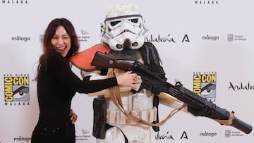 La actriz Natalia Verbeke durante la presentaci¨®n de la San Diego Comic-Con.