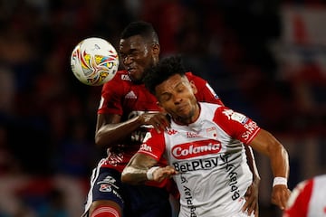 Imagenes del partido entre Medellín e Independiente Santa Fe por la jornada 8 de la Liga Betplay II.