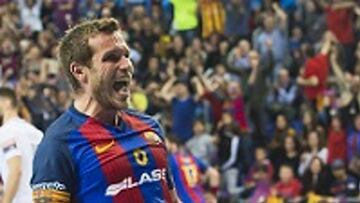 El capitán azulgrana Vi´ctor Tomás quiere su cuarta Liga de Campeones.