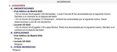 No hubo penalti a Griezmann