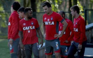 Paranaense hace su última práctica antes de enfrentar a Millonarios