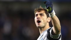 Iker Casillas en la Champions con el Oporto