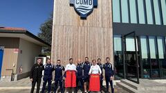 García Pimienta, con la Formación Itinerante de la RFEF en Italia