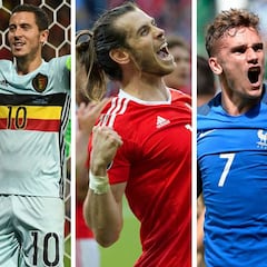 Las grandes estrellas en las que fijarse en los cuartos de la Euro