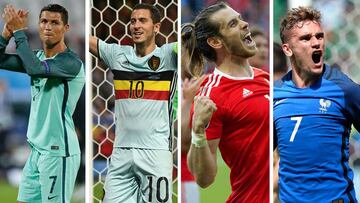 Las grandes estrellas en las que fijarse en los cuartos de la Euro