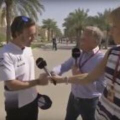 Alonso a Herbert: "Yo soy un campeón, tú comentarista"