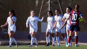 08/02/25 FUTBOL FEMENINO
PARTIDO PRIMERA DIVISION FEMENINA
LEVANTE UD - REAL MADRID
GOL ALBA REDONDO 2-0 ALEGRIA