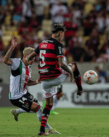 Por un esguince en el tobillo izquierdo, Erick Pulgar se quedó en Rio de Janeiro y no estará en Chile para la visita de Flamengo a Palestino por Copa Libertadores. Los seleccionados uruguayos Guillermo Varela y Giorgian de Arrascaeta también están descartados en el 'Mengao'.