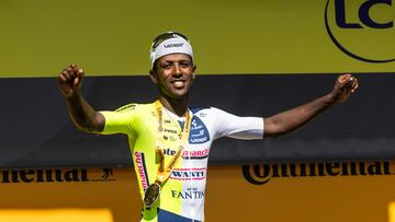 Girmay: “El maillot verde me hace sentir más rápido”