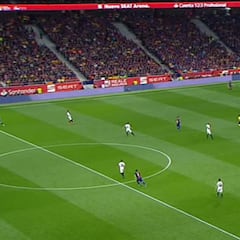 No hubo fuera de juego en el primer gol del Barcelona
