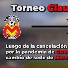 Así como Morelia a Mazatlán, los cambios de sede en la Liga MX