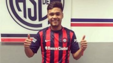 Paulo D&iacute;az debut&oacute; como titular en San Lorenzo