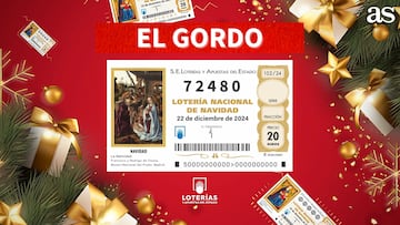 72480, ‘El Gordo’: primer premio del sorteo de la Lotería de Navidad 2024