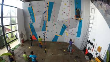 Centro de innovación de escalada Vibram.