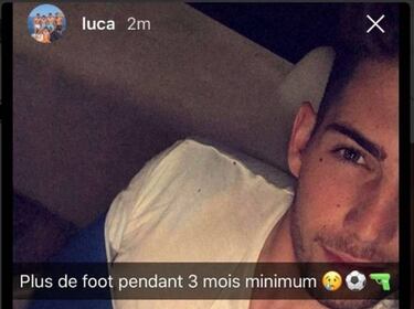 Luca Zidane se despide de la temporada: será baja tres meses