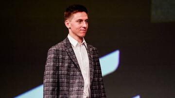 Tadej Pogacar durante la presentación del Tour de Francia 2023.