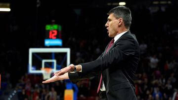 Velimir Perasovic, entrenador del Baskonia.