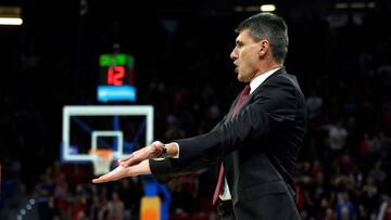 Velimir Perasovic, entrenador del Baskonia.