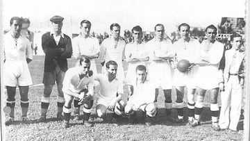 Plantilla de jugadores del Real Madrid de 1935-1936.