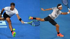 Nadal ha jugado 5:19 horas más que Federer en Melbourne