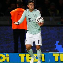 Bayern pierde ante Hertha con James en cancha 71 minutos
