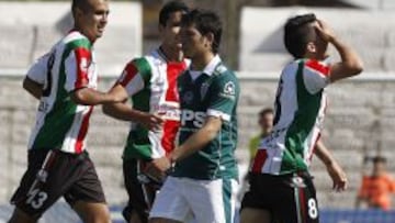 C&eacute;sar Valenzuela celebra su golazo ante Santiago Wanderers. 