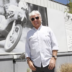 Ángel Nieto, madridista, afable y rebosante de vitalidad