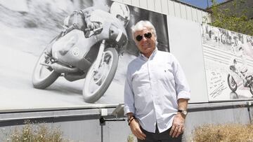 Ángel Nieto, madridista, afable y rebosante de vitalidad