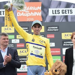 Contador: "Era muy dura, he ido con el corazón a tope"