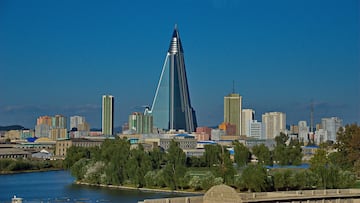 Abandoned soaring towers