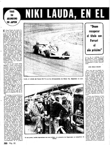 La resaca de aquel gran premio trajo críticas para Lauda por su deliberado abandono, argumentando que si su salida hubiera sido buena, habría defendido su renta para lograr el campeonato.
