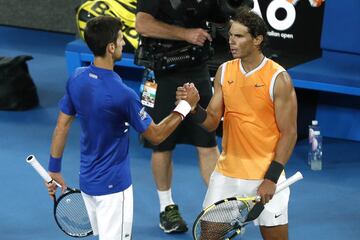 El tenista serbio ganó al español por 6-3, 6-2 y 6-3.